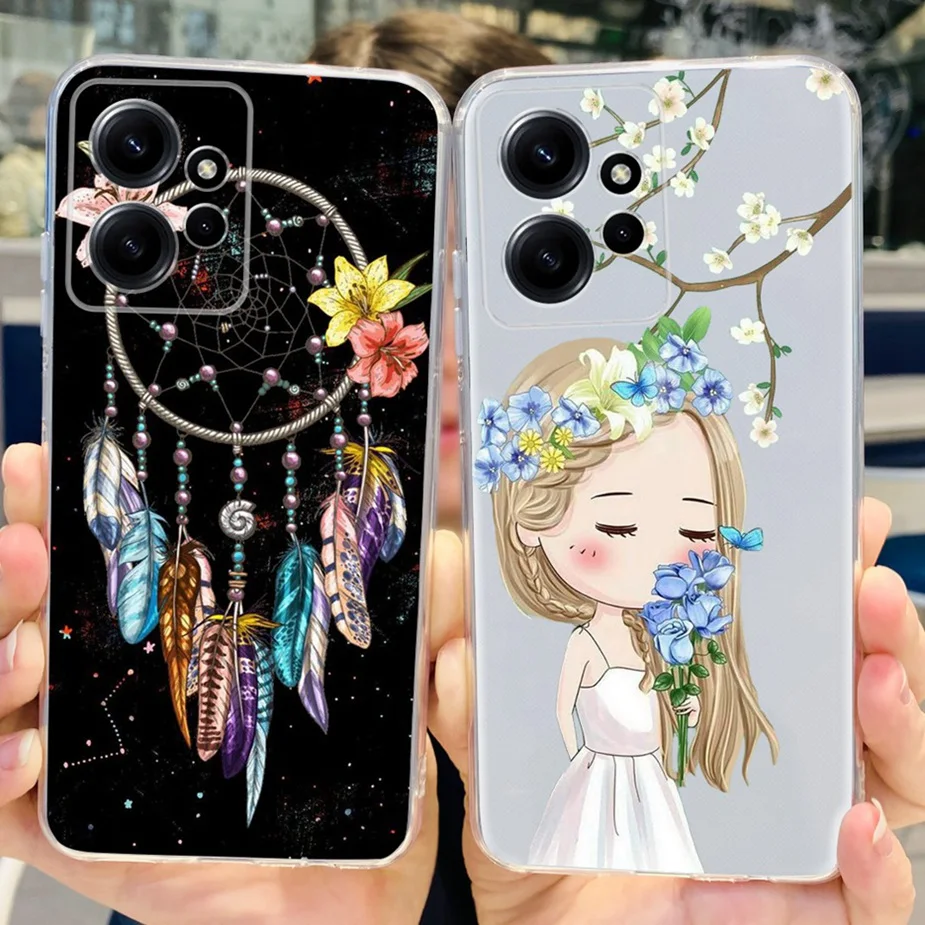 Cute Cat Butterfly Soft Silicone Phone Case - Durable Protective Coque Bumper