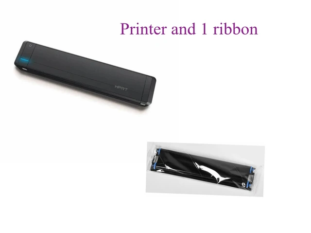 Portable printer thermal transfer Mini Bluetooth USB mobile 