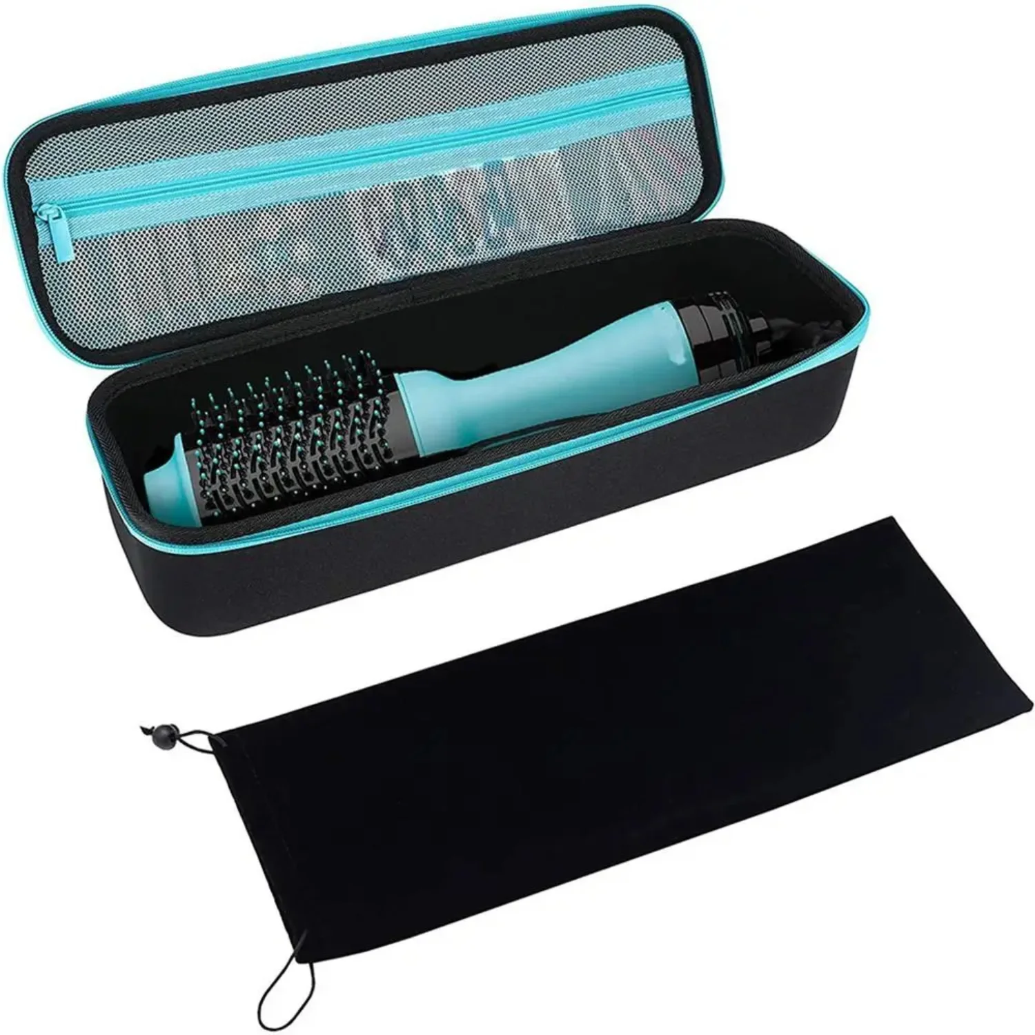Travel Case Hair Dryer Brush Lightweight Hard Carrying Case Hot Tools Volumizer Hot Air Brush
