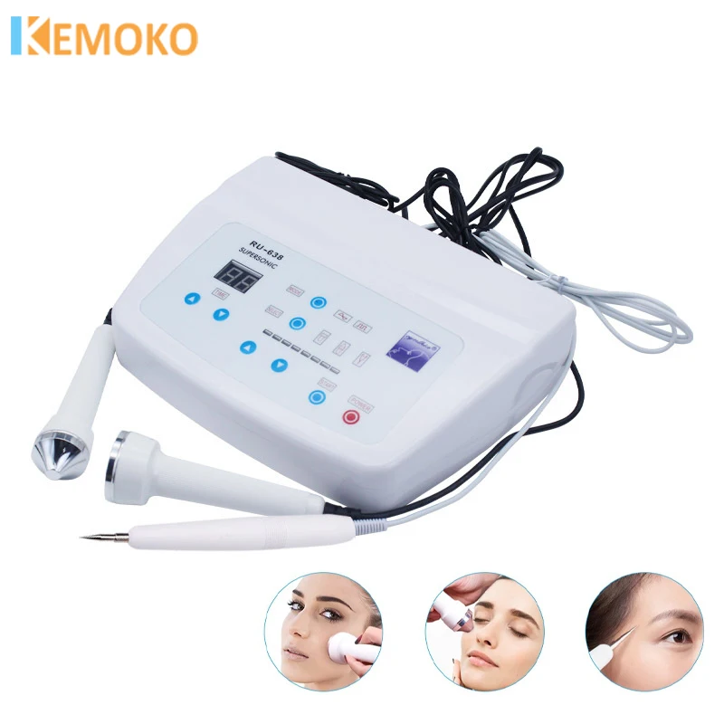 3In 1 Spot Tattoo Removal Anti Aging Ultrasound Ultrasonic Facial Machine Facial Body Massage Skin Care Beauty Instrument popular ultrasonic skin cleaner pore cleanser beauty instrument facial pore cleaning blackhead removal device shovel knife