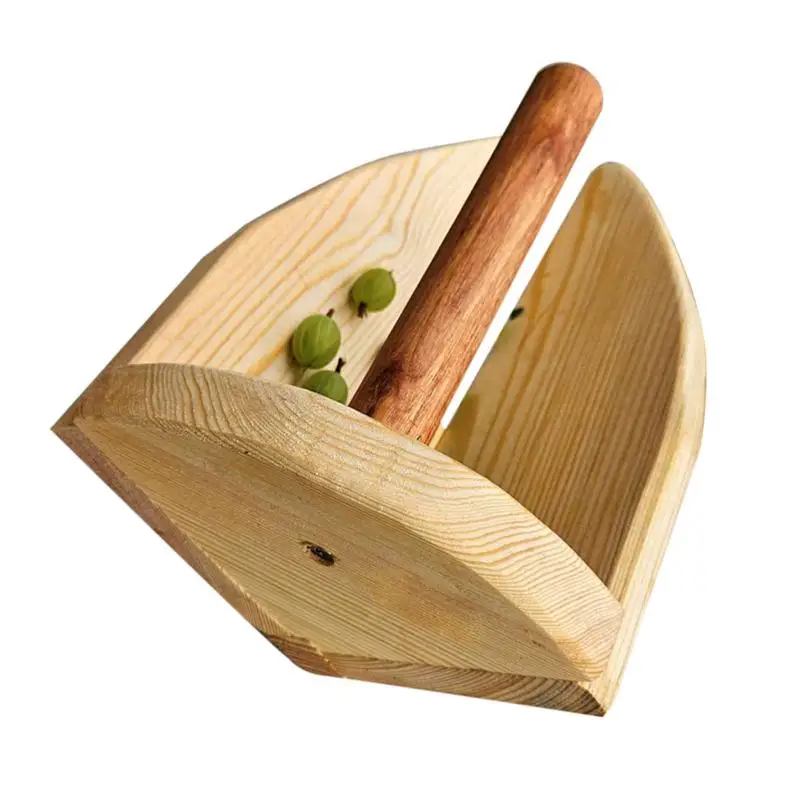 

Berry Pickers with Wooden HandleComb Rakes Garden Blueberry Huckleberries Picking Tools Greenhouse Garden Farm Fruit Harvester