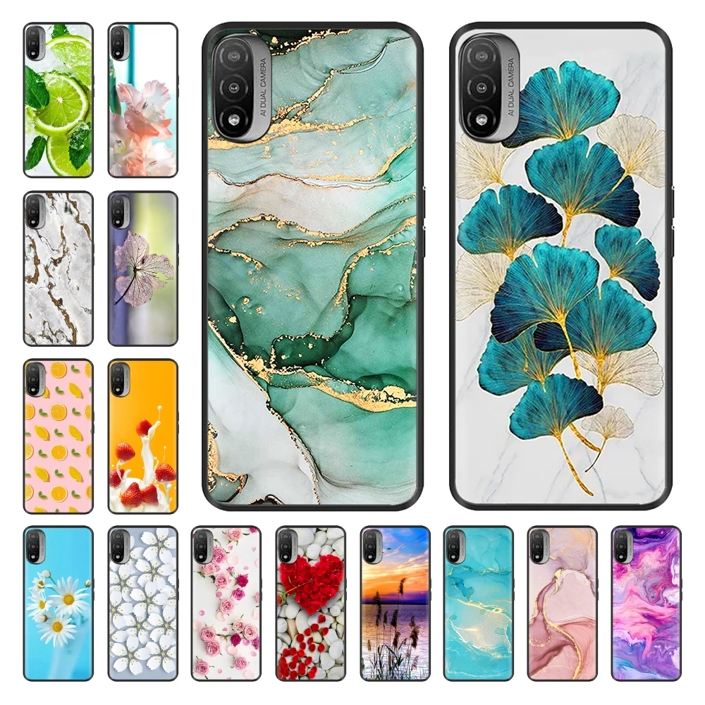 Per Moto E40 Case E20 E30 Lovely Phone Cover Custodie Posteriori In Silicone Morbido Per Motorola Moto E30 E20 Custodia Tpu Bumper Motoe40 E 20