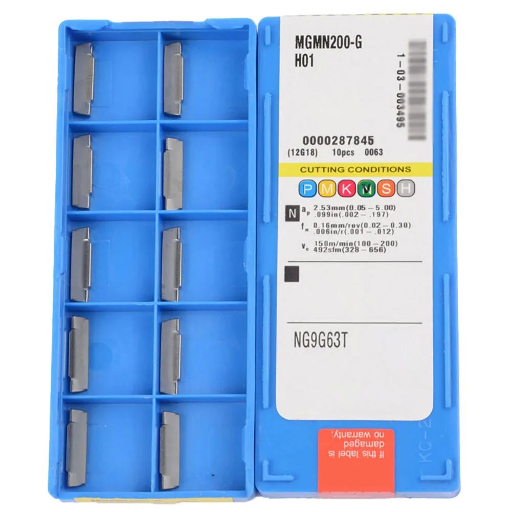 

10 MGMN200 G 2 0mm Machining Aluminum Cutting Groove Inserts for Superior Performance and Durability Easy Tool Replacement