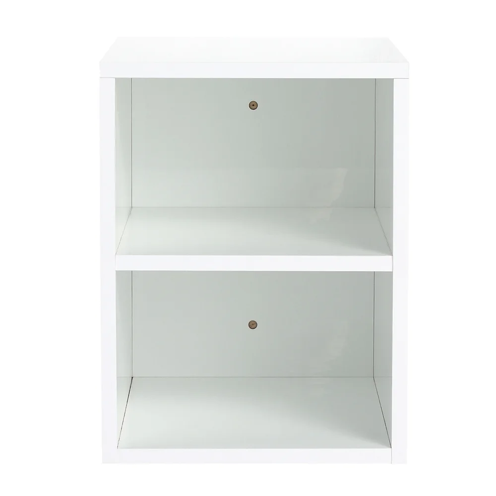 12 Inch Small Wall Mounted  Shelves, Suitable For Small Bathroom, Glossy White 6