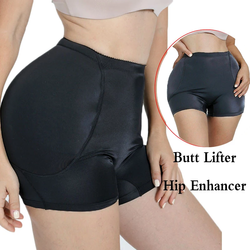 Womens Seamless Butt Lifter Boyshort Padded Ass Up Panties Hip Enhancer Underwear Lifting Briefs Boxers Fake Brazillian Butt