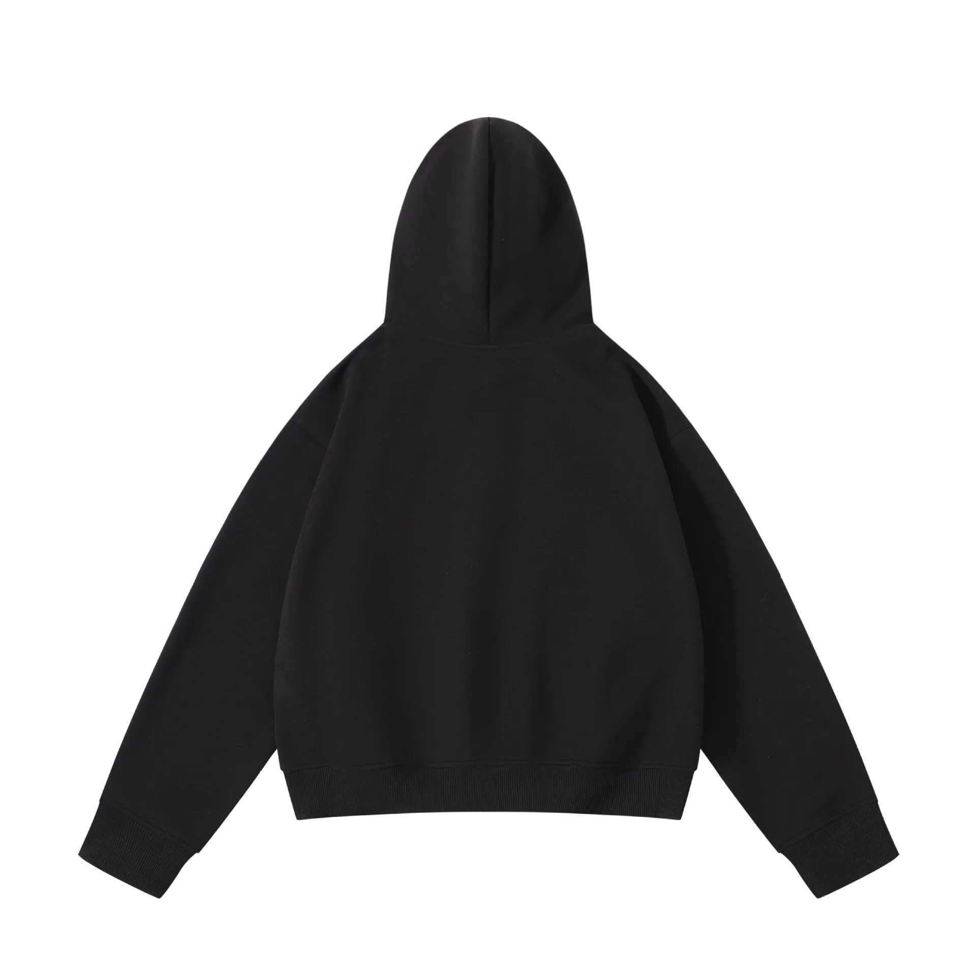 MAQVOB Top Quality 450G Heavyweight EU US Size High Street Clean Fit Short Hooded For Men And Women Loose Thick Boxy Hoodie
