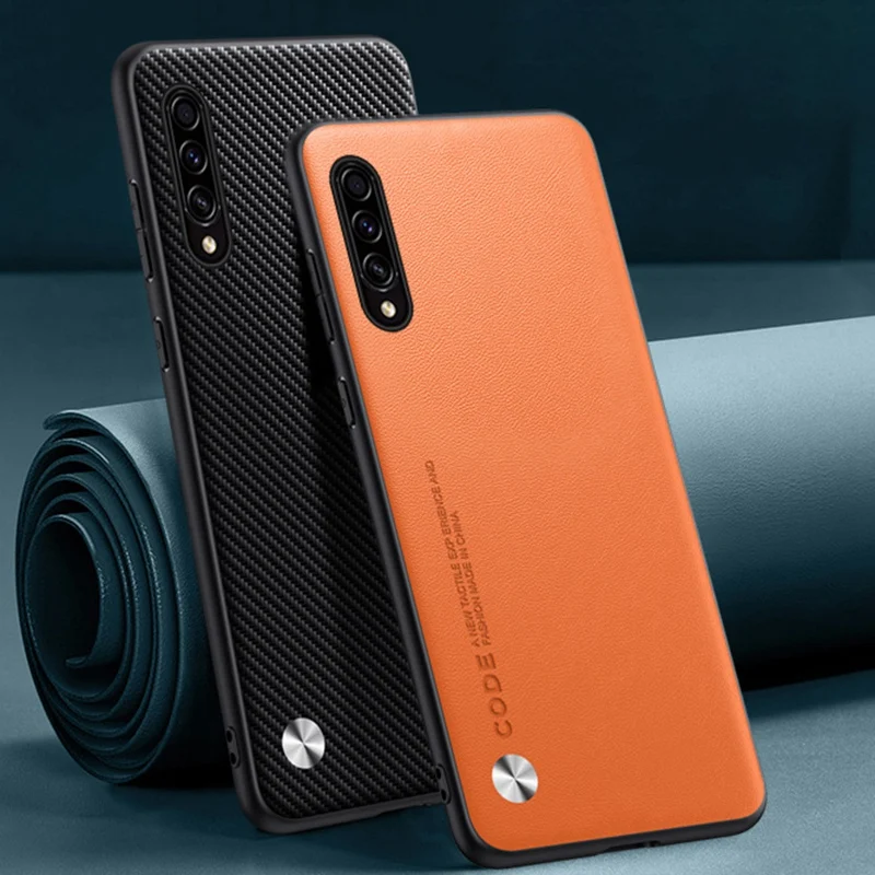 Luxury PU Leather Phone Case with Silicone Protection Back Cover