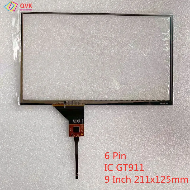 navegação JR-005-GT911 6pin capacitivo painel da tela