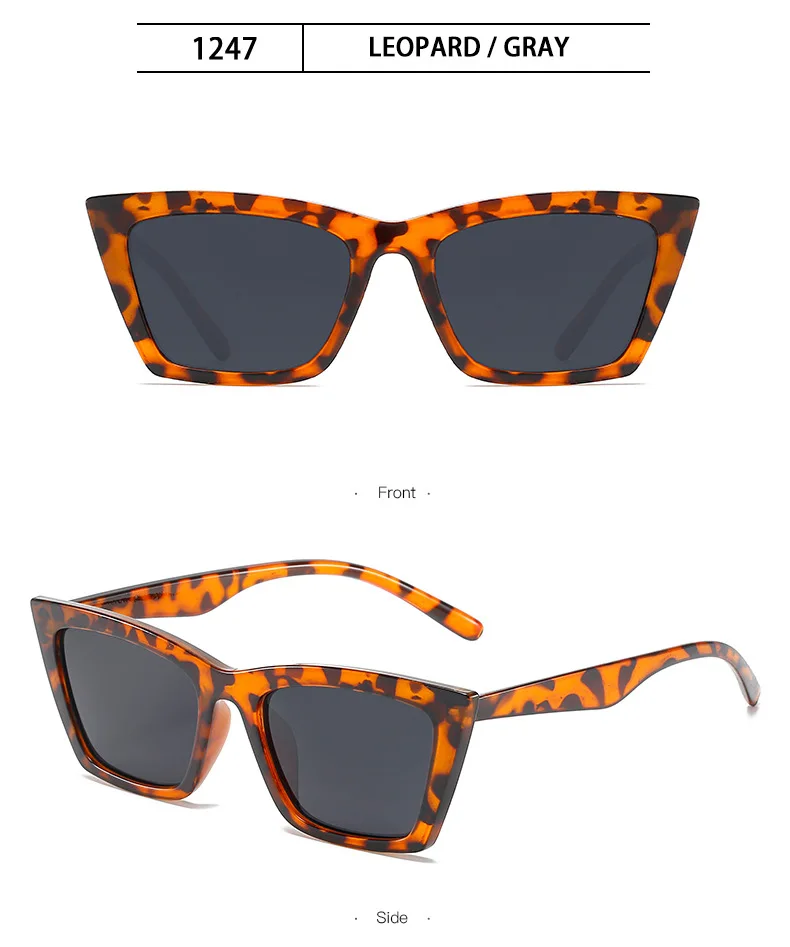 Vintage cat eye solglasögon för damer retro mode_voghion.com