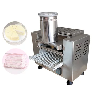 Commercial Automatic Spring Cake Machine Eggs Rolls Machine Electric Customizable Pancake Skin Machine