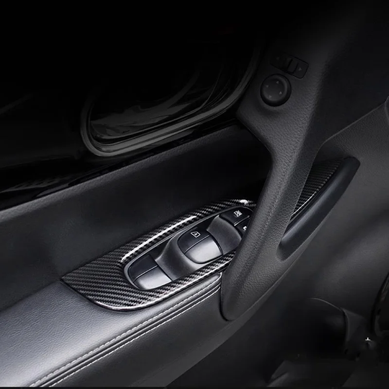 

LHD! Для Nissan Qashqai J11 2014- 2020 ABS Автомобильный Дверной подлокотник стеклоподъемник аксессуары