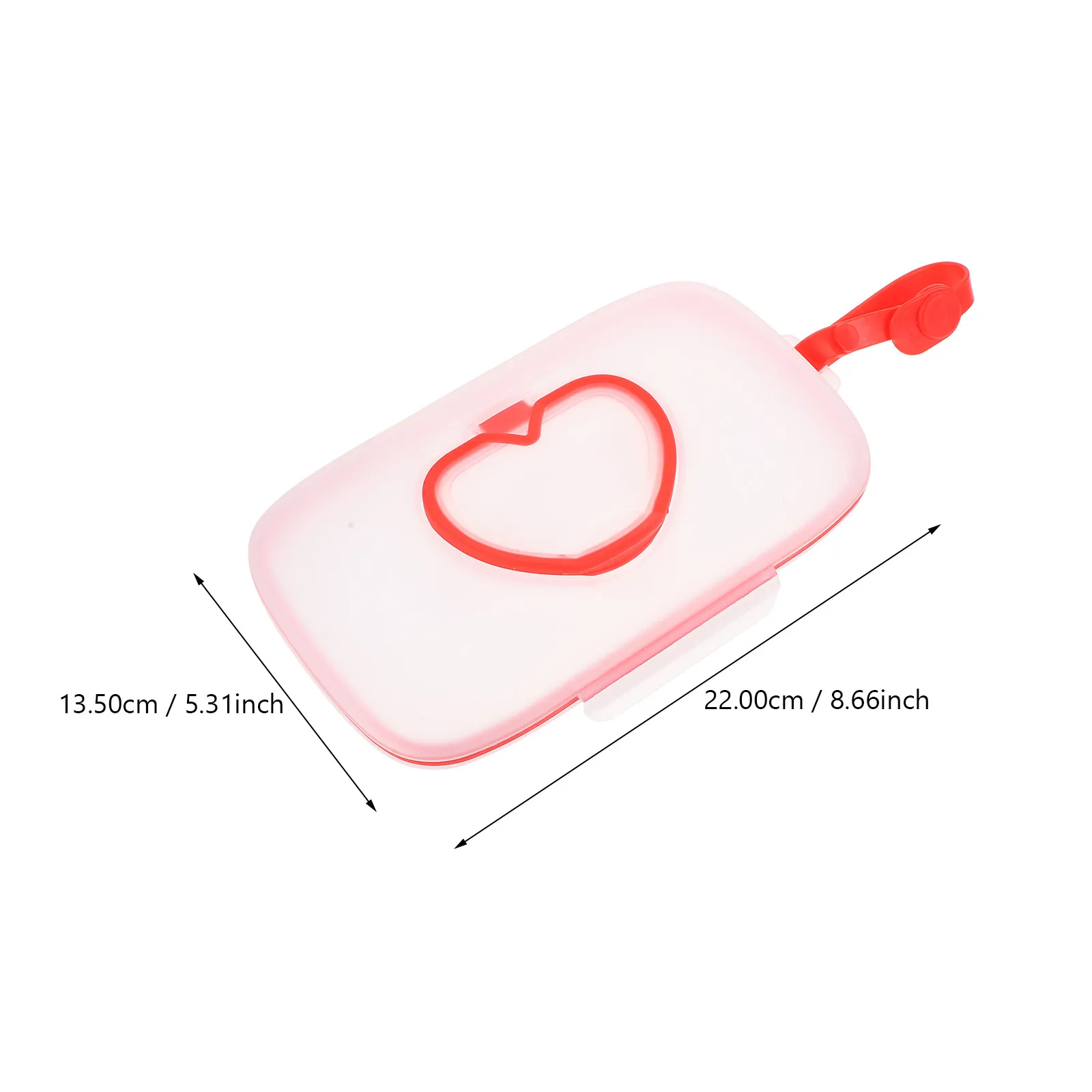 1Pcs 휴대용 젖은 티슈 상자 고품질 PP 소재 유모차 용 침대 카시트 야외용 재사용 가능한 친환경  물티슈 케이스