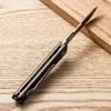 Small Folding Scalpel Knife EDC Carbon Fibre Handle Utility Knives With Clip Compact Keychain Boxcutter With Replaceable Blades 5