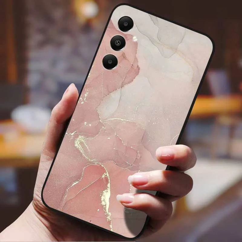 Luxurious Marble TPU Soft Phone Case - Stylish Silicone Cover Protector