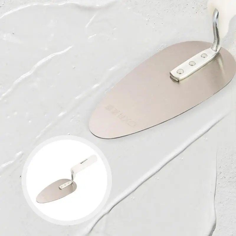 Concrete Trowel Stainless Steel Plastering Trowel Grout With Ergonomic Handle Masonry Tools For Construction Grouting