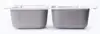 33x19 Kitchen Sink Drop in For Mobile Homes Stainless Steel Deep Double Bowl Sound Pads and Thermal Insulation Coating 3