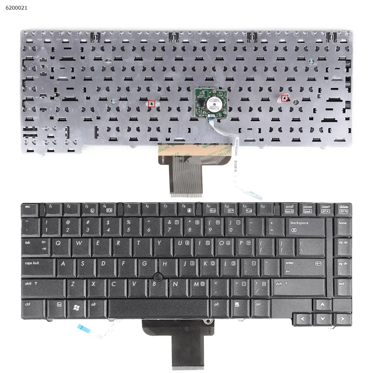 

Клавиатура US для ноутбука HP 8530P, 8530 Вт, черная с точечной палочкой