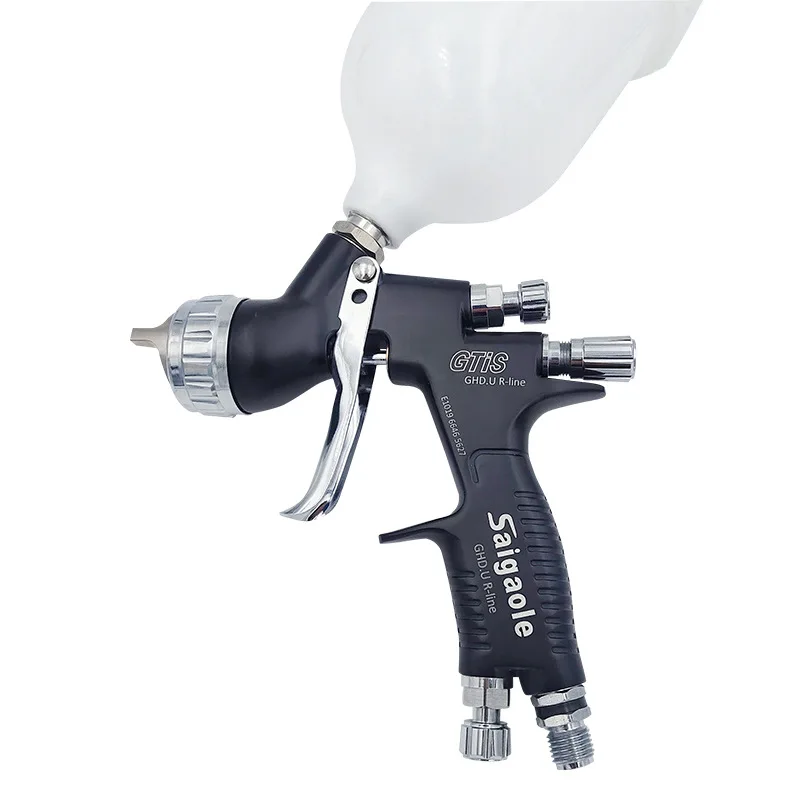 

Saigaole GTI Car spray gun High atomization paint Water-based paint varnish Pneumatic spray gun 1.3 caliber Furniture coloring