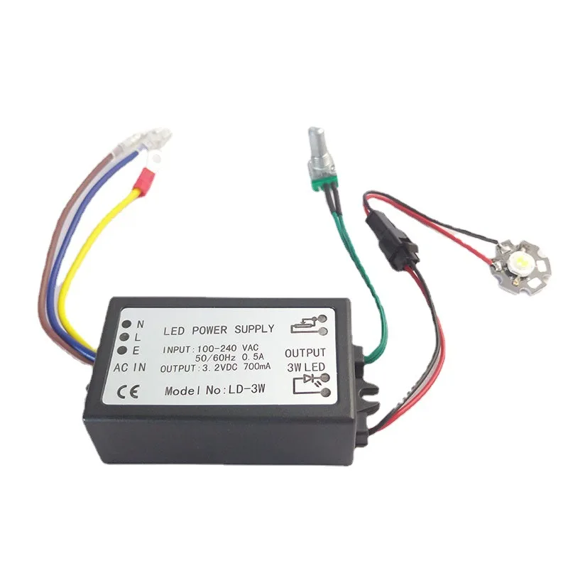 Microscope Lamp 3W 5W LED Light Microscope Power Supply Light Source