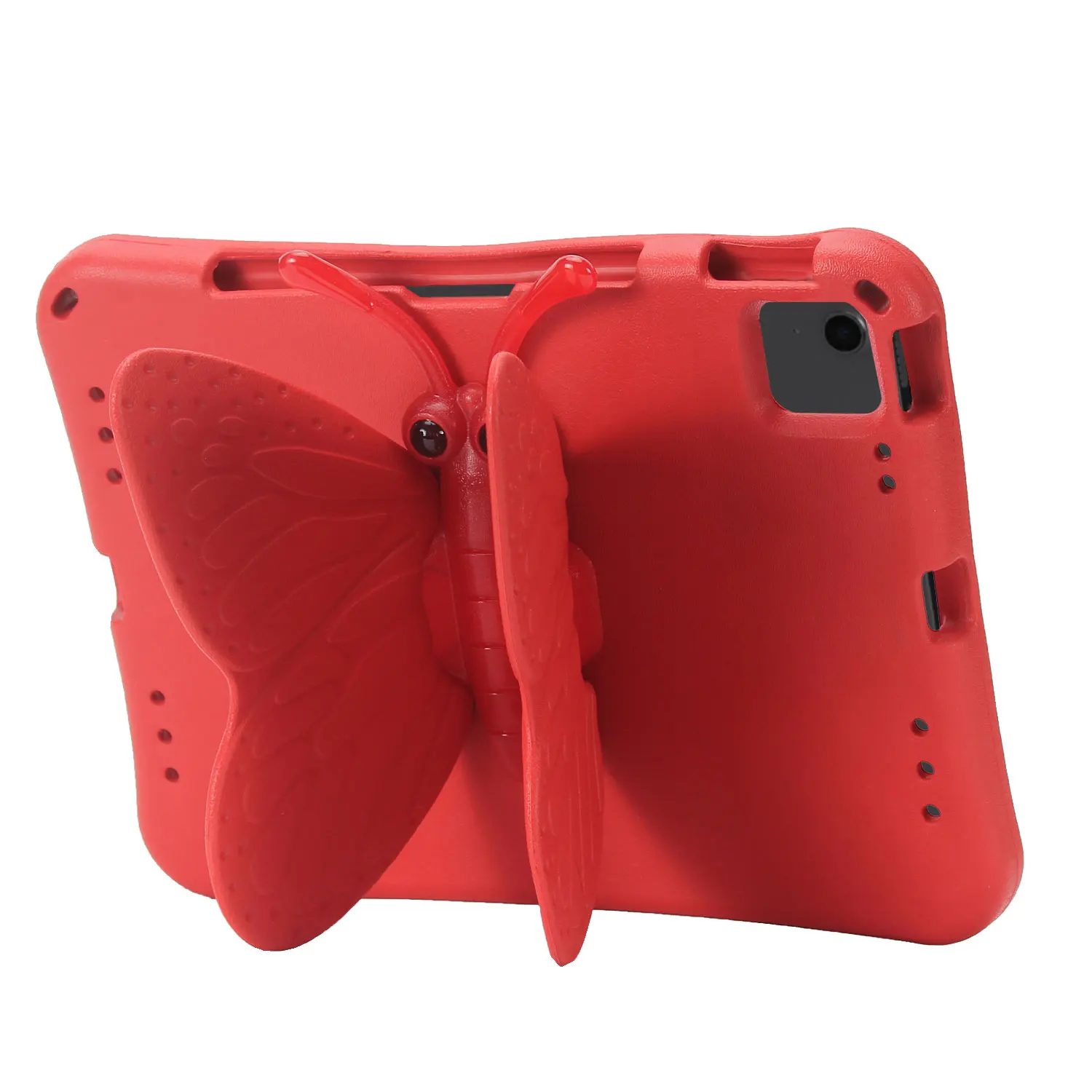Colorful Butterfly Stand Shockproof Kids Tablet Case
