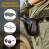 ONETIGRIS Tactical Molle Glasses Case Outdoor Hunting Portable Sunglasses Eyewear Shockproof Protective Goggles Storage Box 2