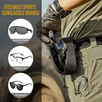 ONETIGRIS Tactical Molle Glasses Case Outdoor Hunting Portable Sunglasses Eyewear Shockproof Protective Goggles Storage Box 2