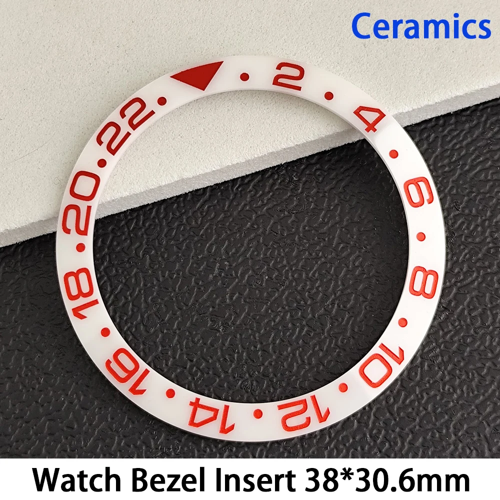 Premium 38mm Sloping Aluminum-Ceramic Bezel Insert