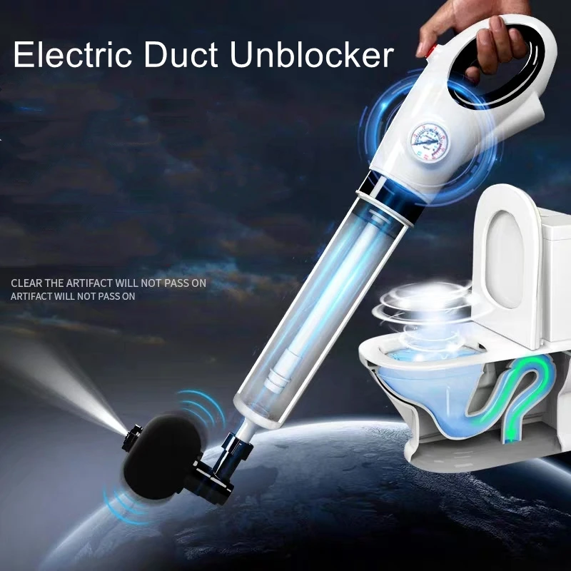 Draga Elettrica Del Tubo Della Toilette Attraverso La Draga Del Blocco Della Toilette Dello Scarico Del Pavimento Della Toilette Domestica