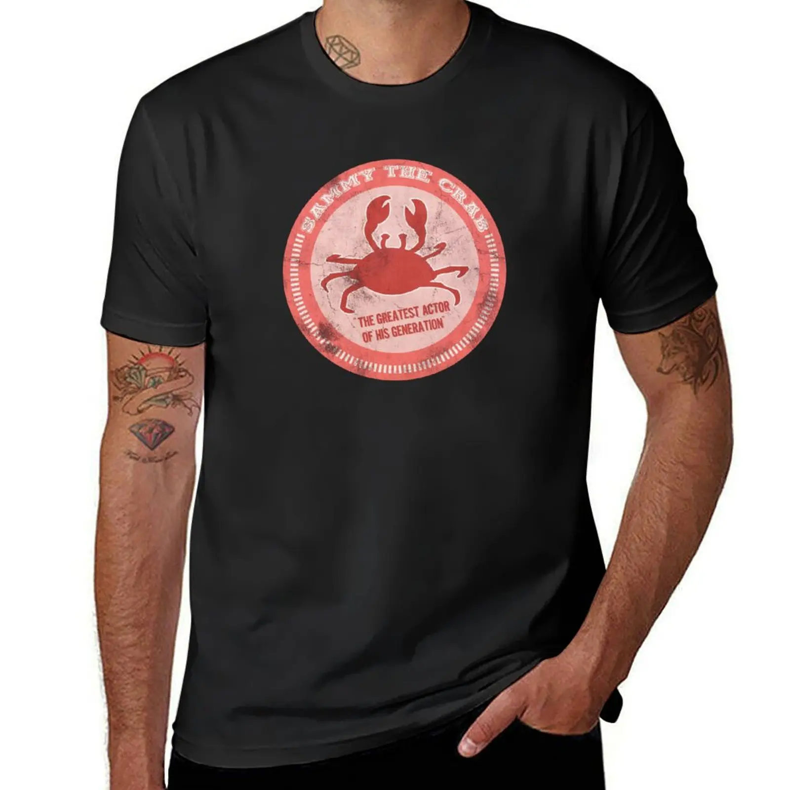 

Sammy the crab T-Shirt customs boys animal print tees mens clothing