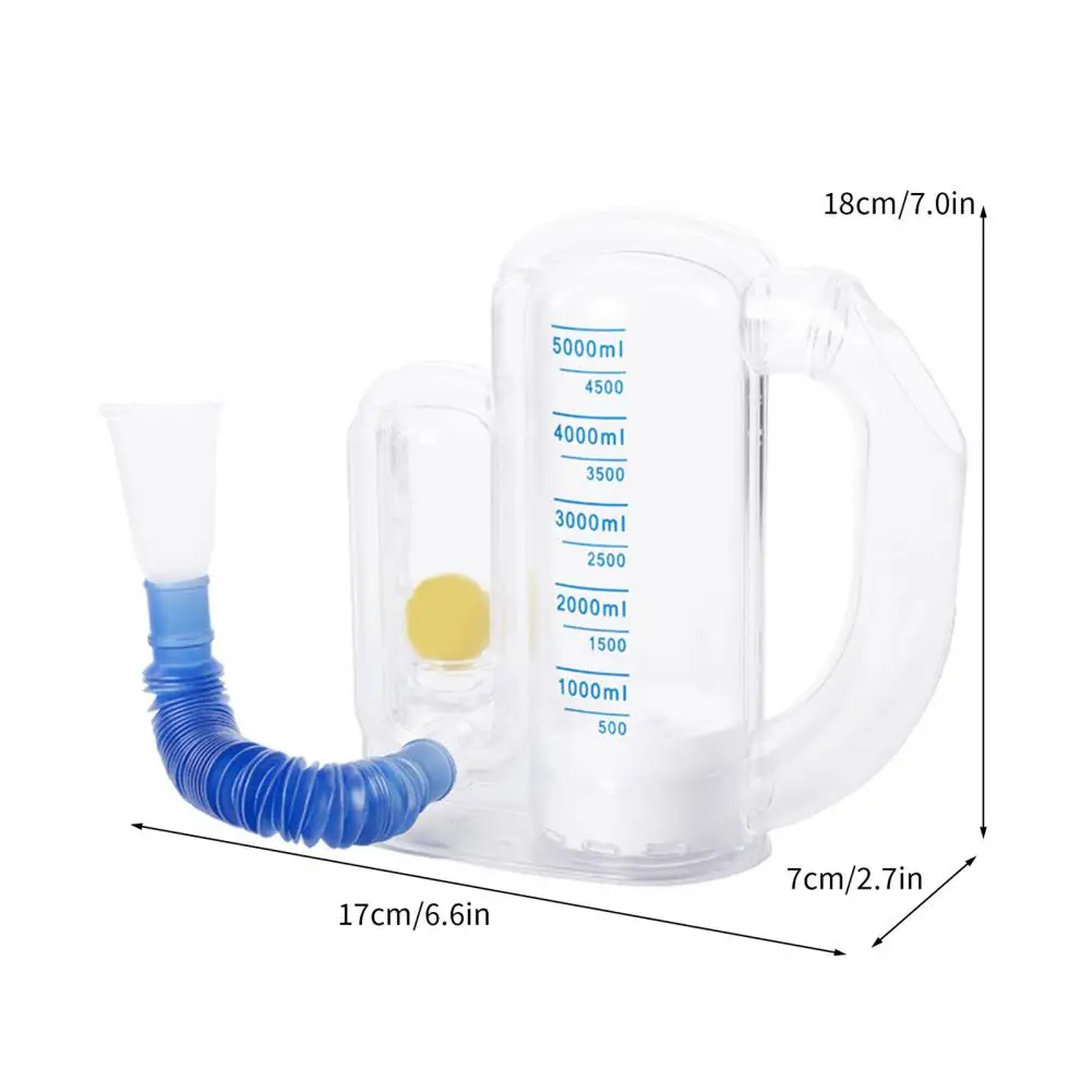 Incentive Spirometer 5000ML Lung Exerciser 6