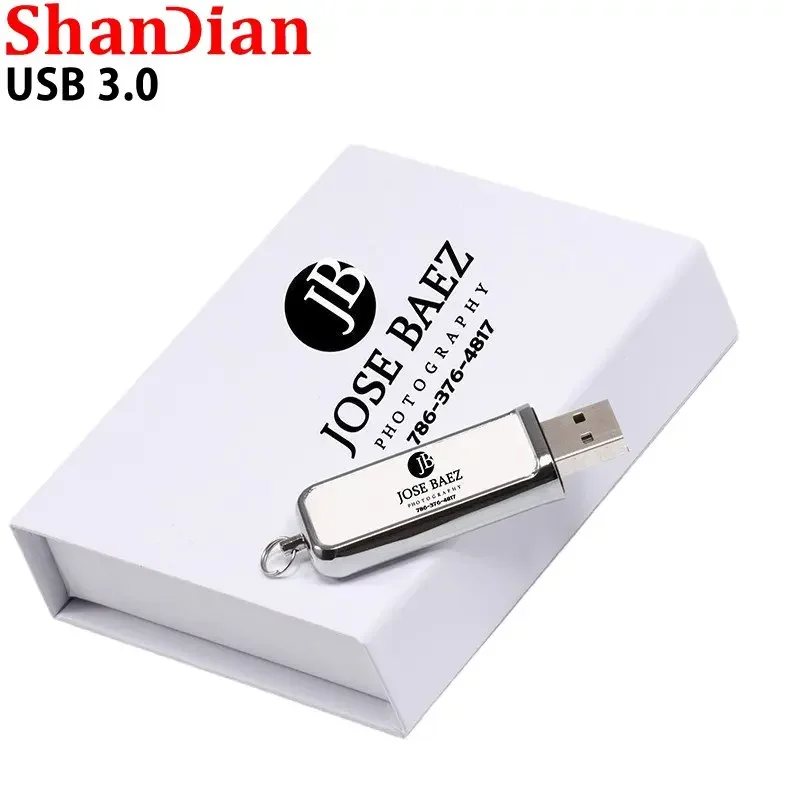

SHANDIAN USB 3,0 флеш-накопитель с логотипом на заказ, 64 ГБ, 32 ГБ, 16 ГБ