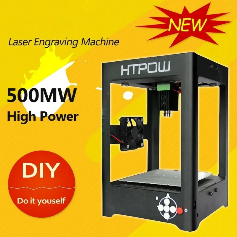 Supercarver 1000MW Miniature Electric Laser Engraving Machine Alloy Laser Engraver Household DIY Mini USB Printer Equipment
