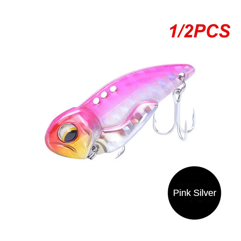 

1/2PCS Castfanatic 17g/13g Metal VIB Lures MZ55 Lipless Blade Bait With Tail Jig Spinner Sinking Wobblers Fishing Artificial