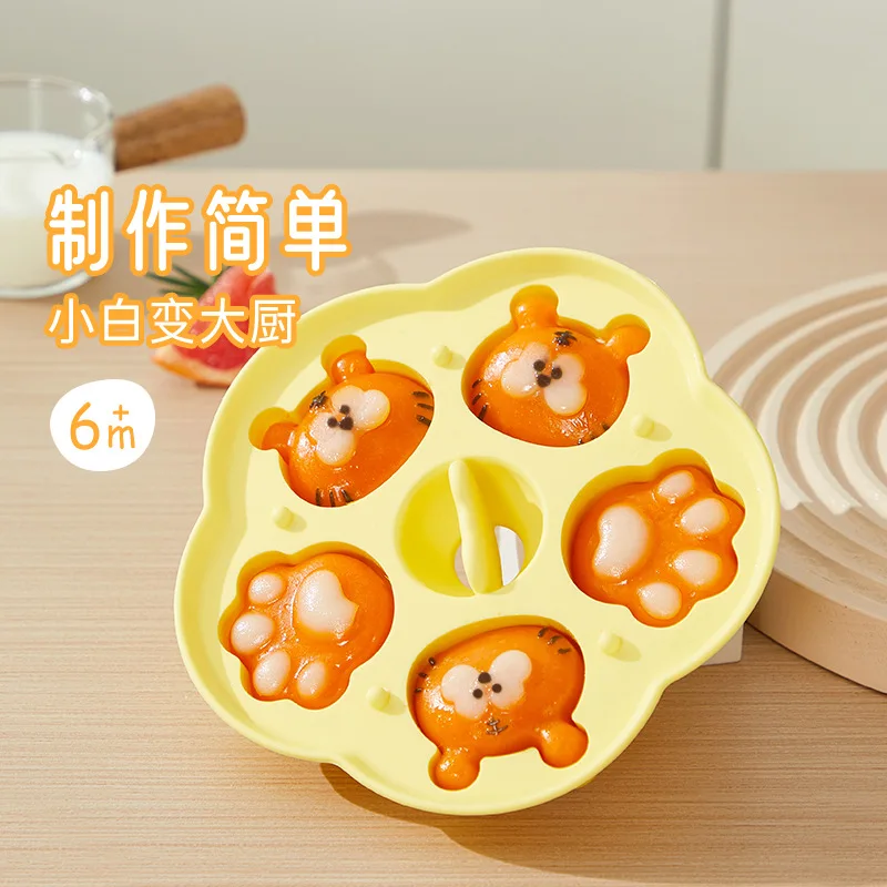 Baby Ice Cream Pops Silicone Mold Ice Cream Maker Popsicles Molds Baby Fruit Feeding Pacifier Teether Toy Sutff