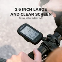 COOSPO CS300 Wireless Bicycle Computer GPS Bike Speedometer Odometer 2.6in Bluetooth ANT+ IPX7 Altitude APP Sync for Strava TP 2
