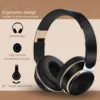 2026 Draadloze Bluetooth-hoofdtelefoon Stereo hoofdband-headset met SD-kaartondersteuning en microfoon voor iPhone Samsung-tablet