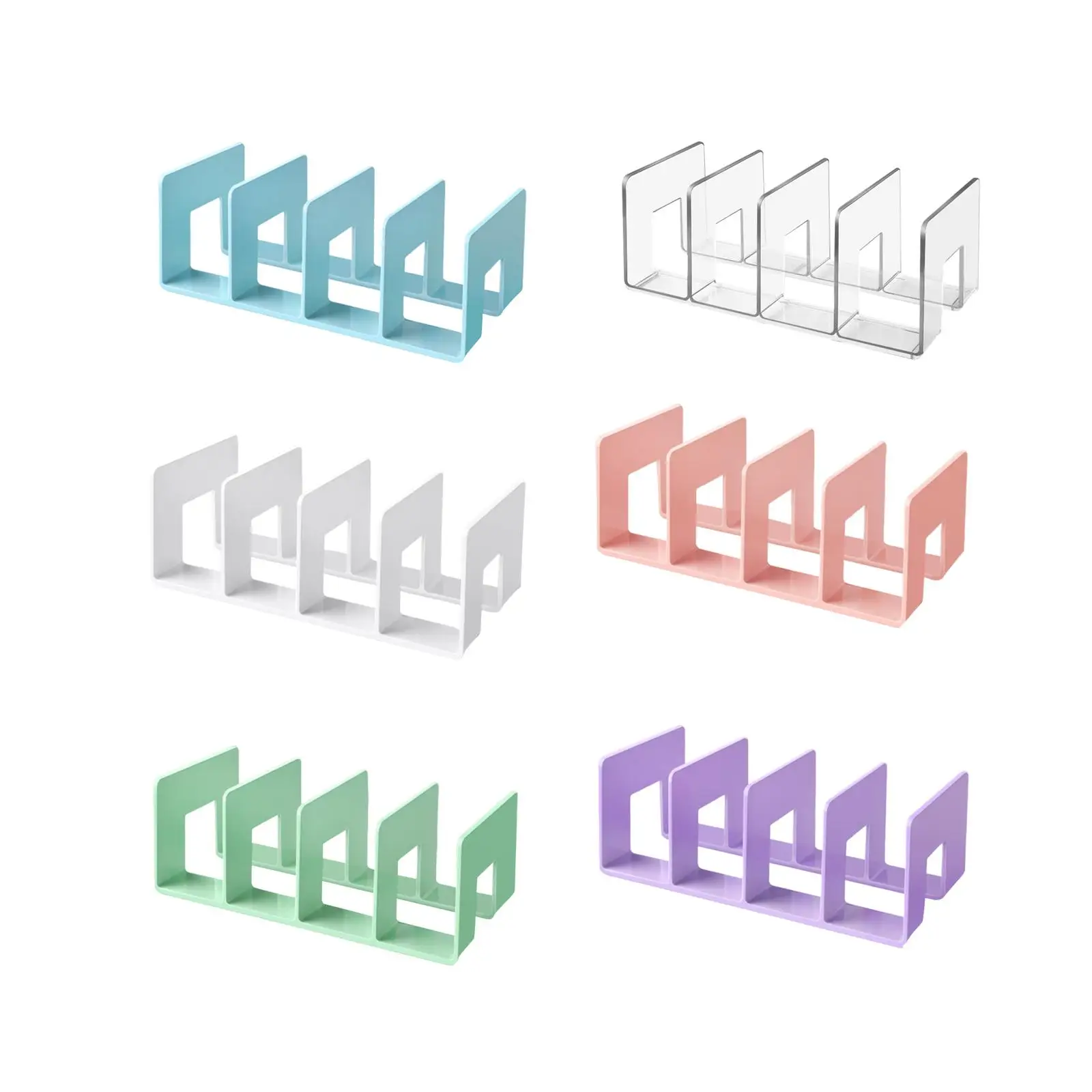 책장 칸막이 가방 디스플레이 랙 파일 디스플레이 핸드백 보관 정리함 지갑 정리함, 책장 도서관 옷장용 