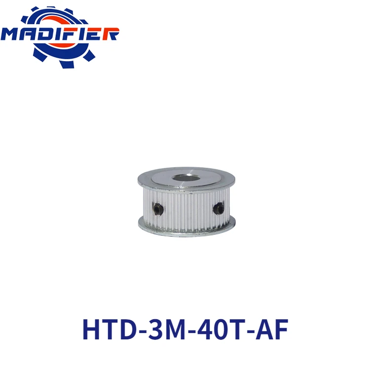 

AF Type 40 Teeth HTD 3M Timing Pulley Bore 5mm to 22mm for 6mm 10mm 15mm 16mm 20mm Width Belt Used In Linear Pulley