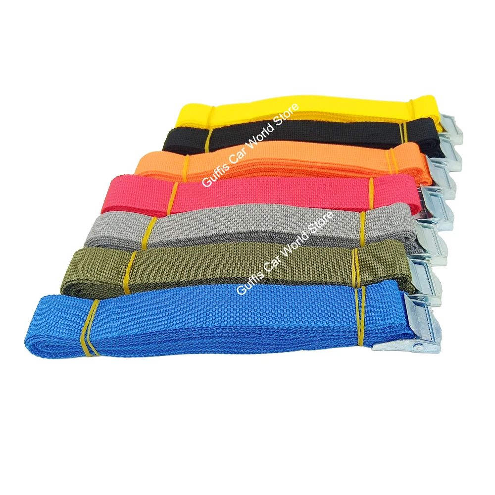 Car Motorcycle Bike Ratchet Belt Cargo Strap Luggage Bag Tie Down Strap Lashing Rope 2.5M cargo straps,cargo tie down strap,tie down straps,lashing strap