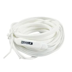 Waterproof Silicone Rubber Insulated Heater Wire - 40W/m, White, 220V, Various Lengths (30 meters 700W)