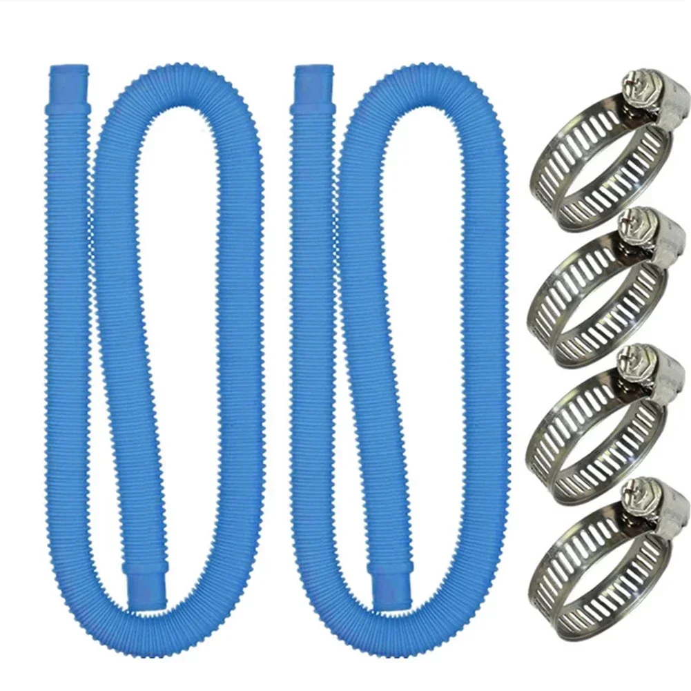 Inflatable Spa Pool Hose Replacement 2 Pcs For 300/330/530/1000 Gallon Pool Pumps