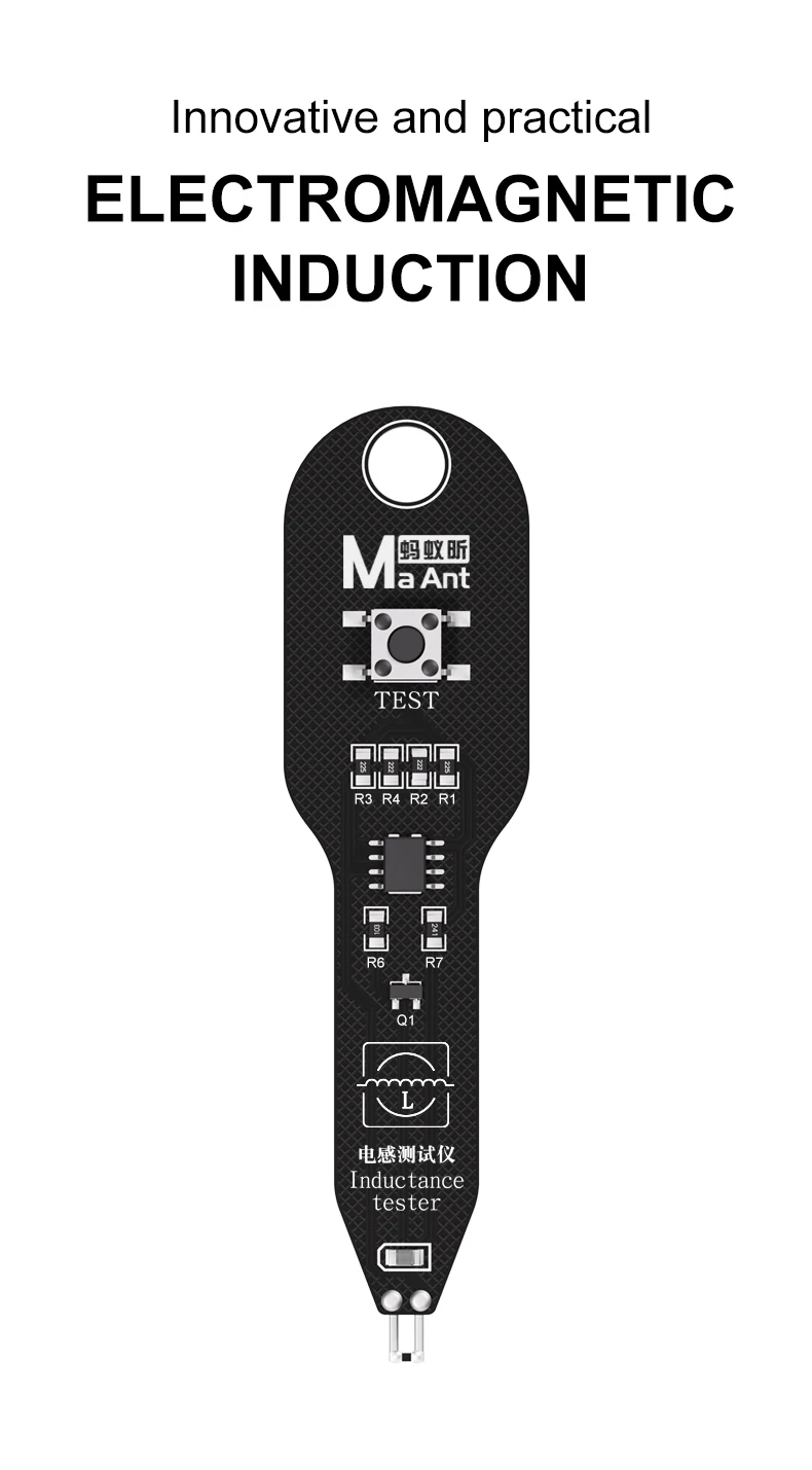 MaAnt M093 Motherboard Spule Tester Induktor Detektor Werkzeug für PC Reparatur Elektromagnetische Induktion Schnelle Fehlerprüfung – Detail 2