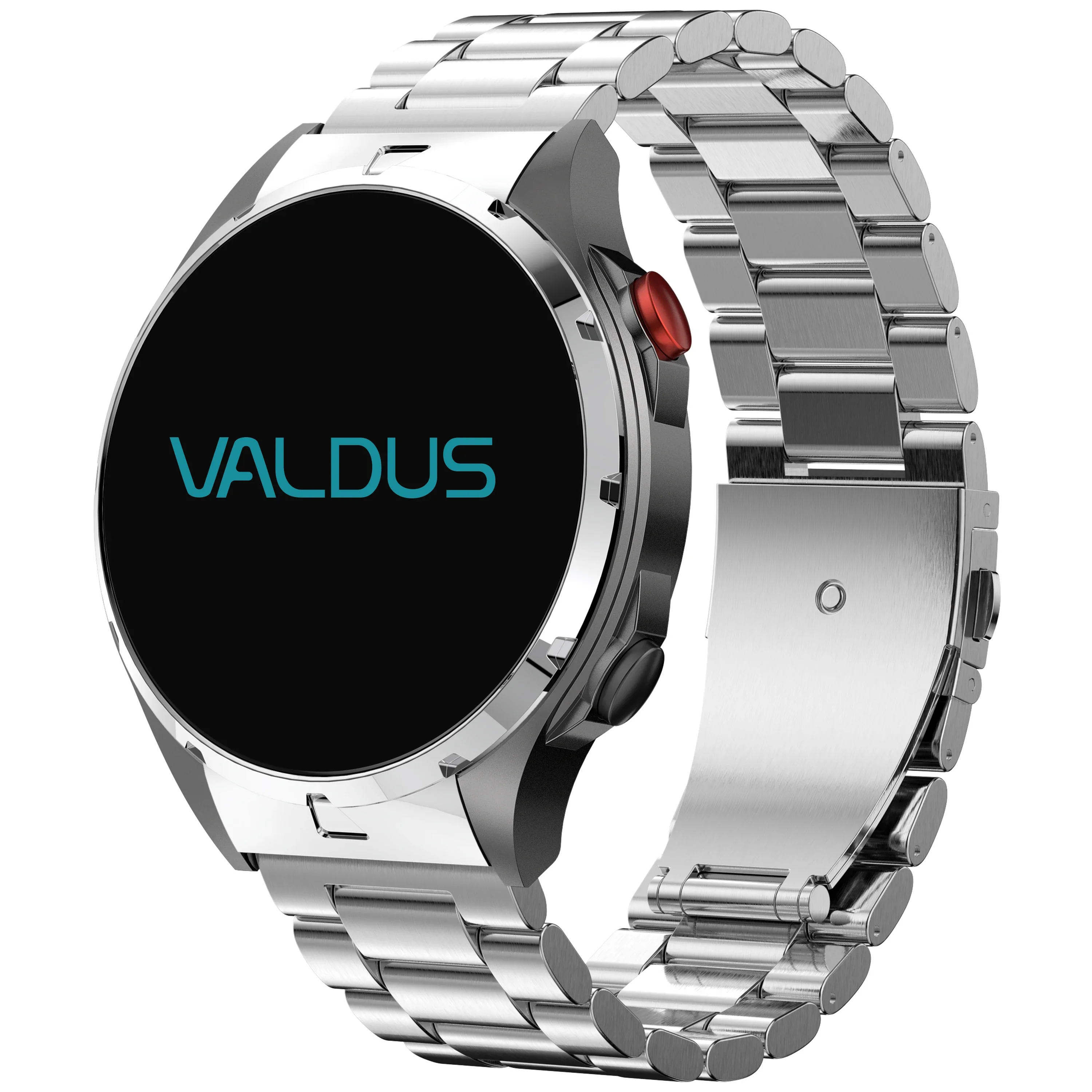VALDUS AMOLED Screen Dual Bluetooth Chip Call Smartwatch