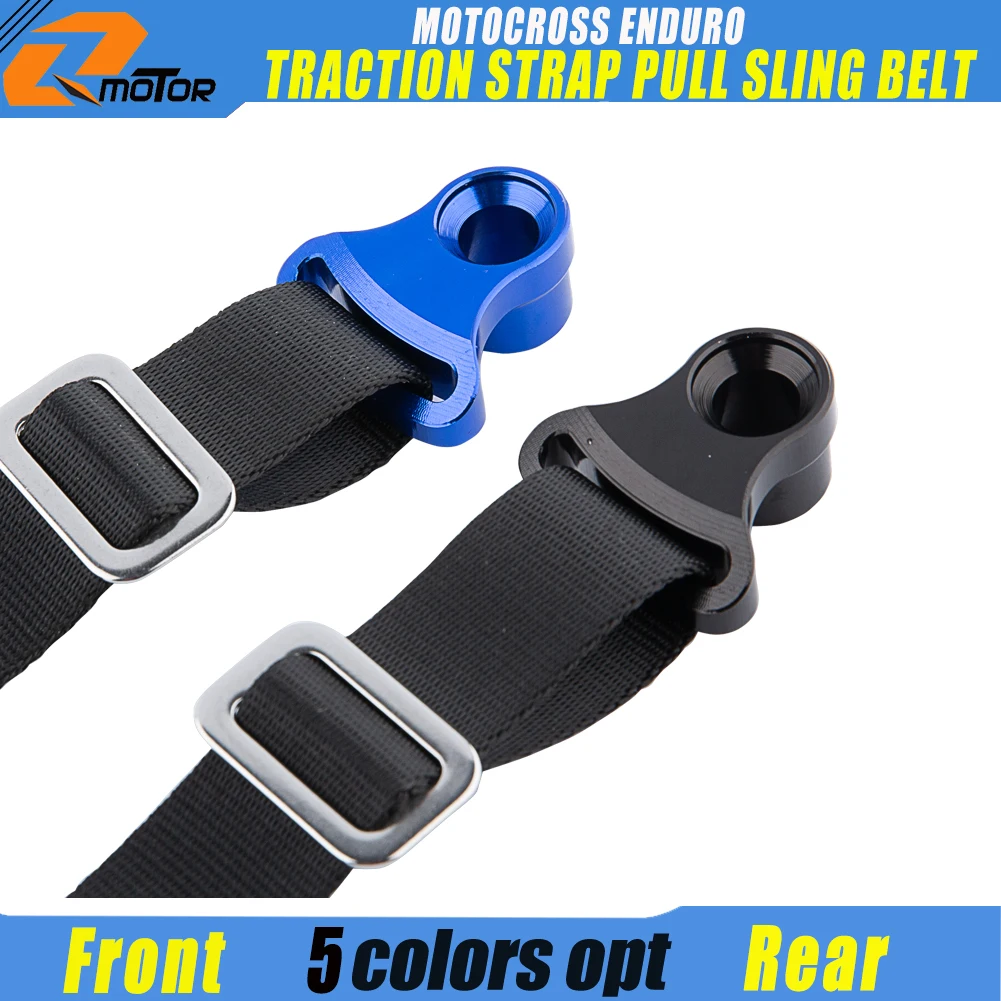 CNC Rescue Traction Strap Pull Sling Belt for Off-Road & Motocross Adventures