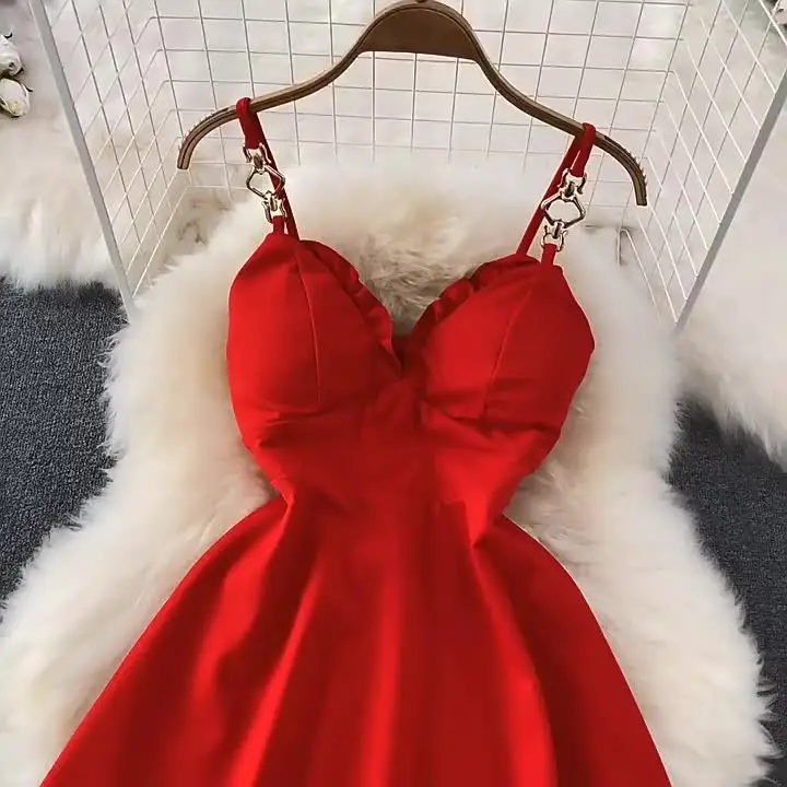 ドレス V バックレス ノースリーブ ストラップ セクシー レディース Sbbd03e5f80f6446b9de4c82f7ef7f