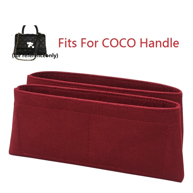 Firs For Coco Handle S M L Felt Insert Bags Organizer Makeup Handbag  Organizer Travel Inner Purse Portable Cosmetic Base Shaper - Felt Diy  Package - AliExpress