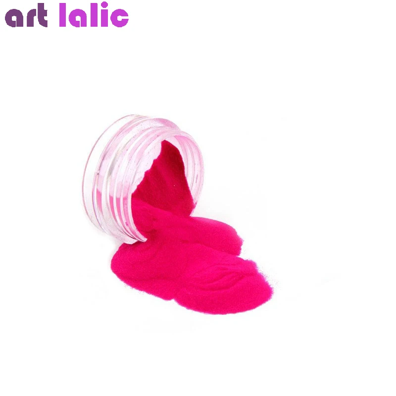 Acrylic Powder Nail Decoration Sparkle Dust UV Dust Carving Sculpture Pigment 18 Colors