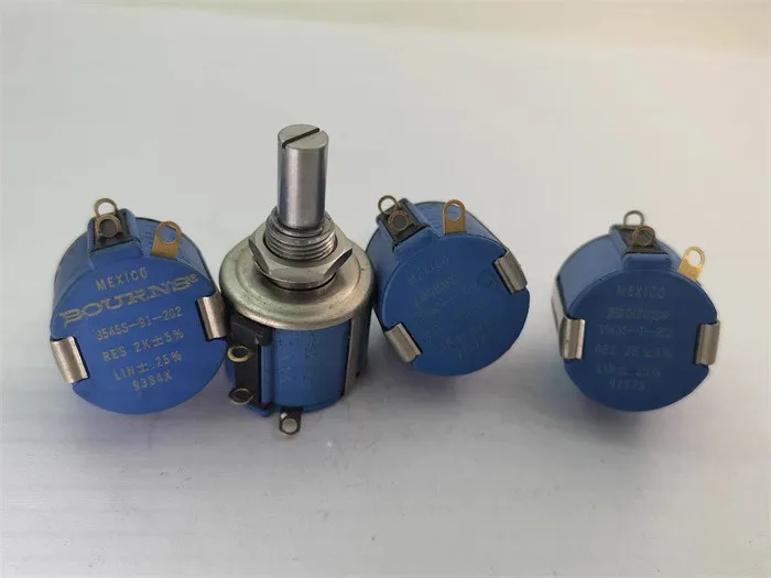 

Bourns 3545s-1-2022k multi-turn potentiometer with a shaft diameter of 6.4MM 5 turns
