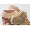 0-30Months Baby Socks Shoes Ruffled Edge Bow Baby Girls Spring Autumn Indoor Anti Slip Soft Sole Princess Flooring Sock Shoes 6