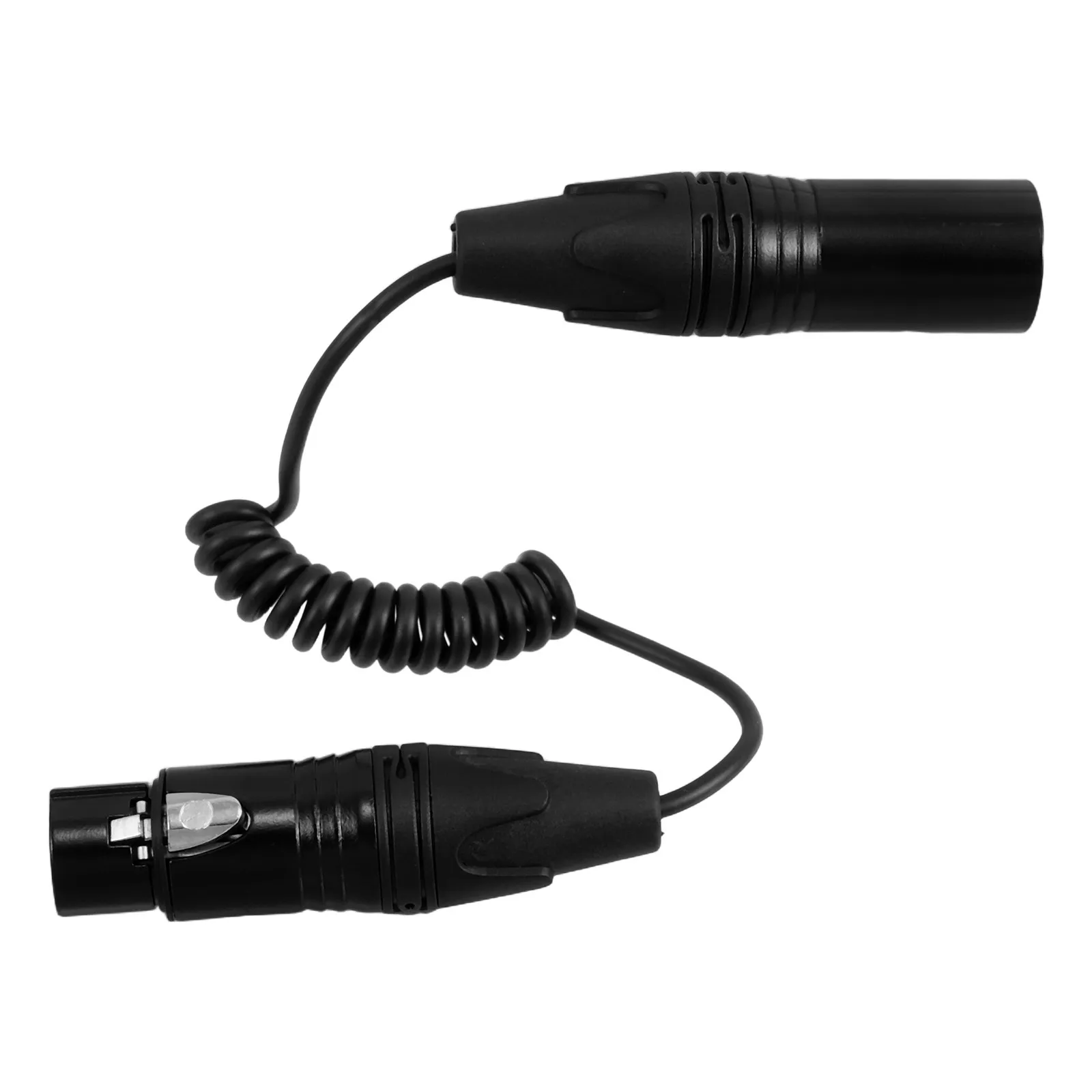 3핀 XLR 케이블(남성-여성) 스프링 디자인 마이크 커넥터, 밸런스드 마이크 코드 오디오 커플러, 라이브 사운드 녹음용